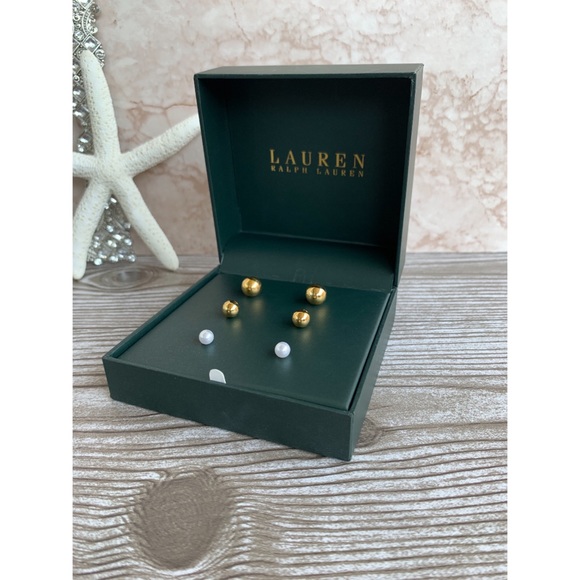 ‼️sold‼️Lauren Ralph Lauren Earring Set - Picture 3 of 8